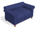 sh_Sofa 2 Lugares Multicor Parametrico Azul